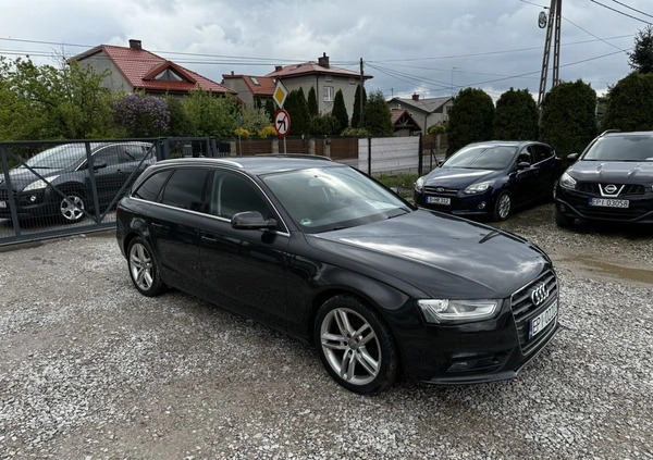 Audi A4 cena 42900 przebieg: 179000, rok produkcji 2012 z Krzepice małe 704